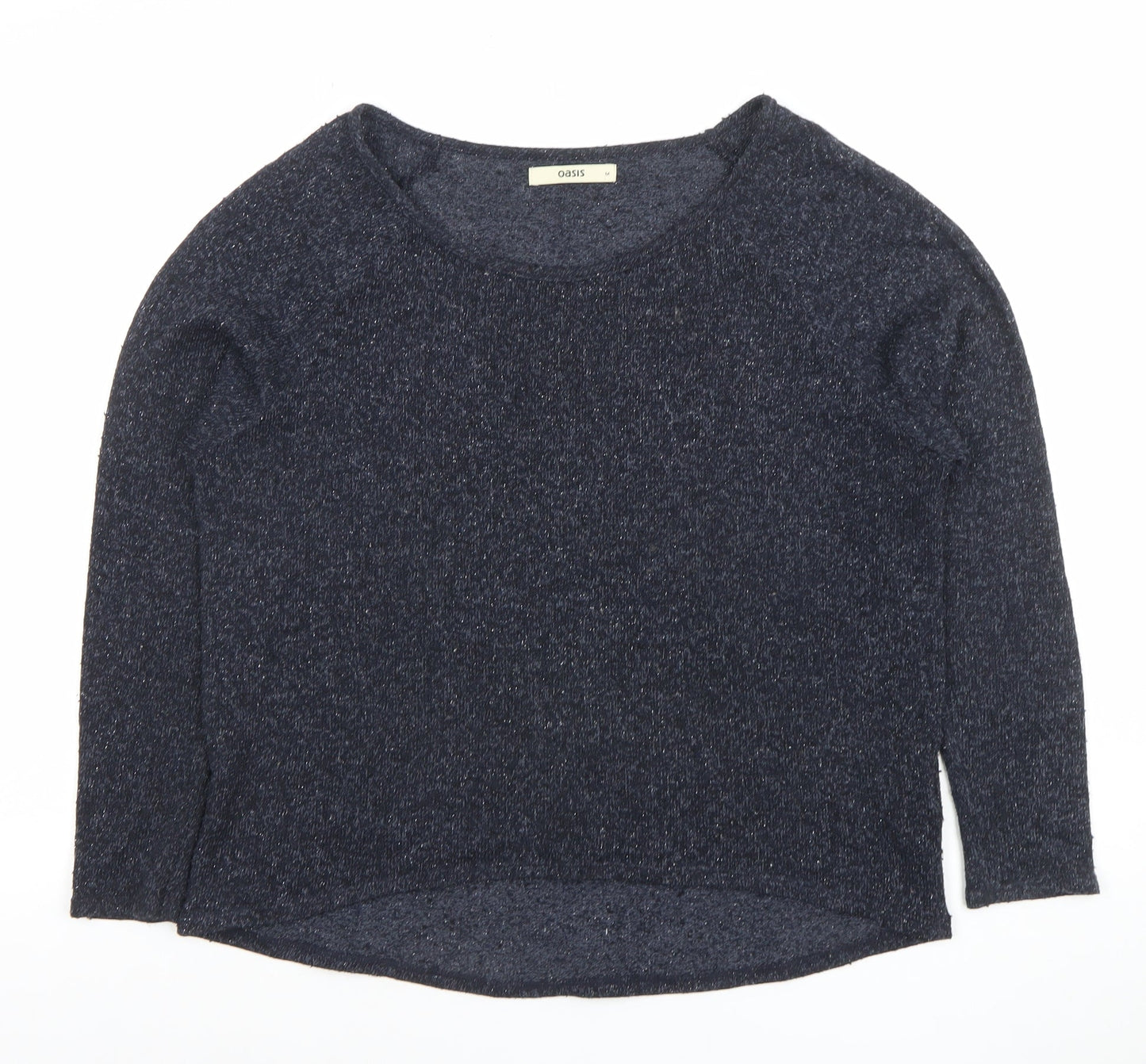 Womens UK Size M Oasis Blue Pullover Jumper