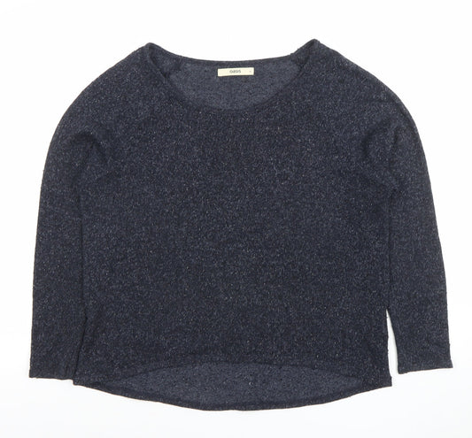 Womens UK Size M Oasis Blue Pullover Jumper