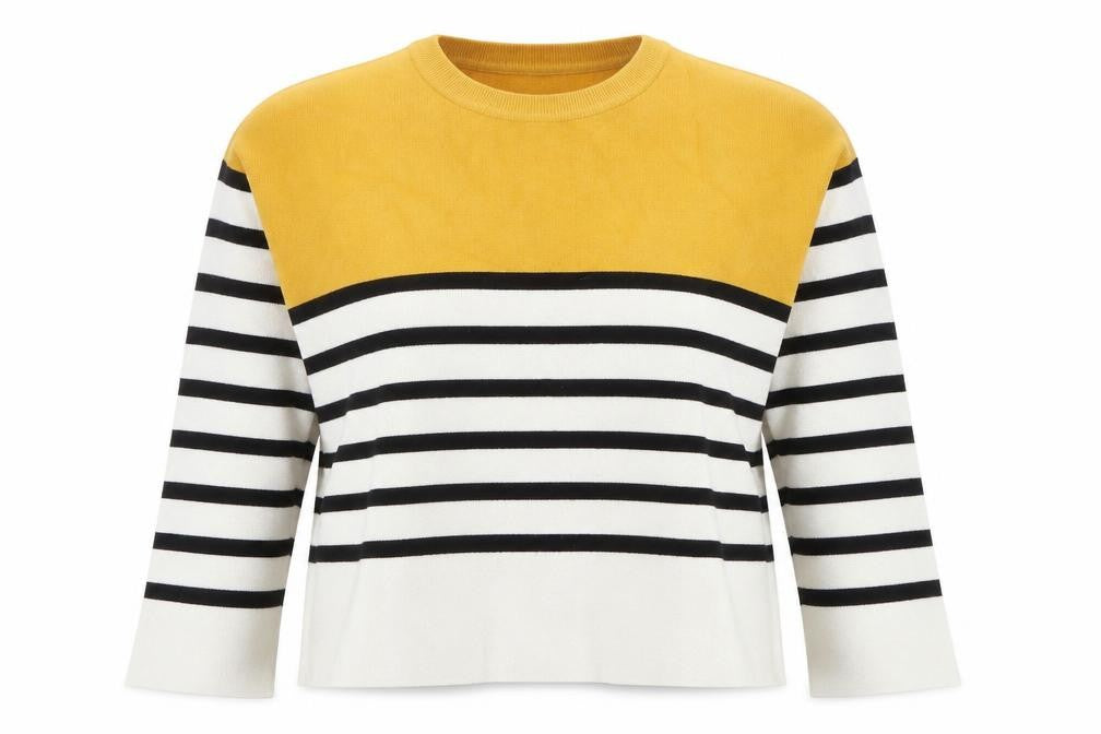 Womens UK Size L New Look Multicoloured Pullover Jumper