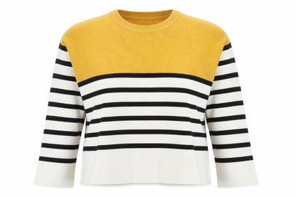Womens UK Size L New Look Multicoloured Pullover Jumper