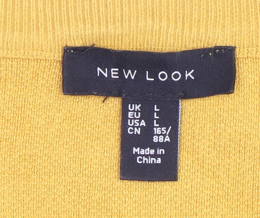 Womens UK Size L New Look Multicoloured Pullover Jumper