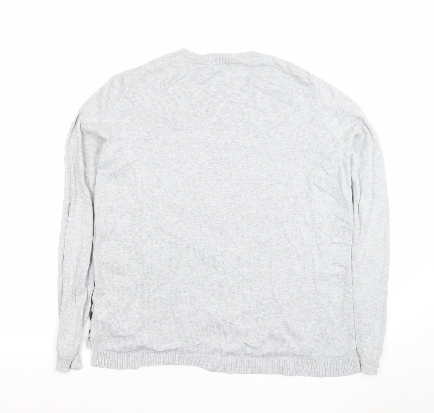 Womens UK Size S Oasis Grey Pullover Jumper