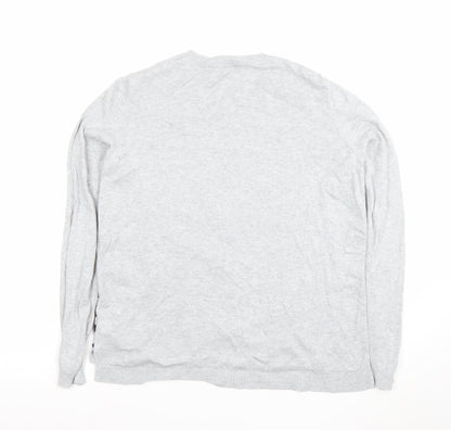 Womens UK Size S Oasis Grey Pullover Jumper