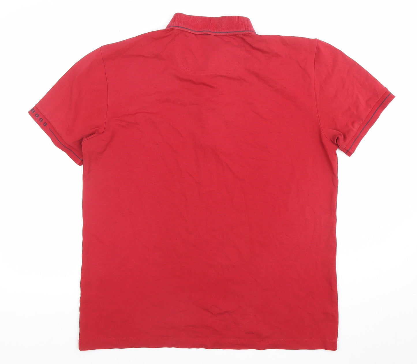 Mens UK Size L HUGO BOSS Cotton Polo Shirt