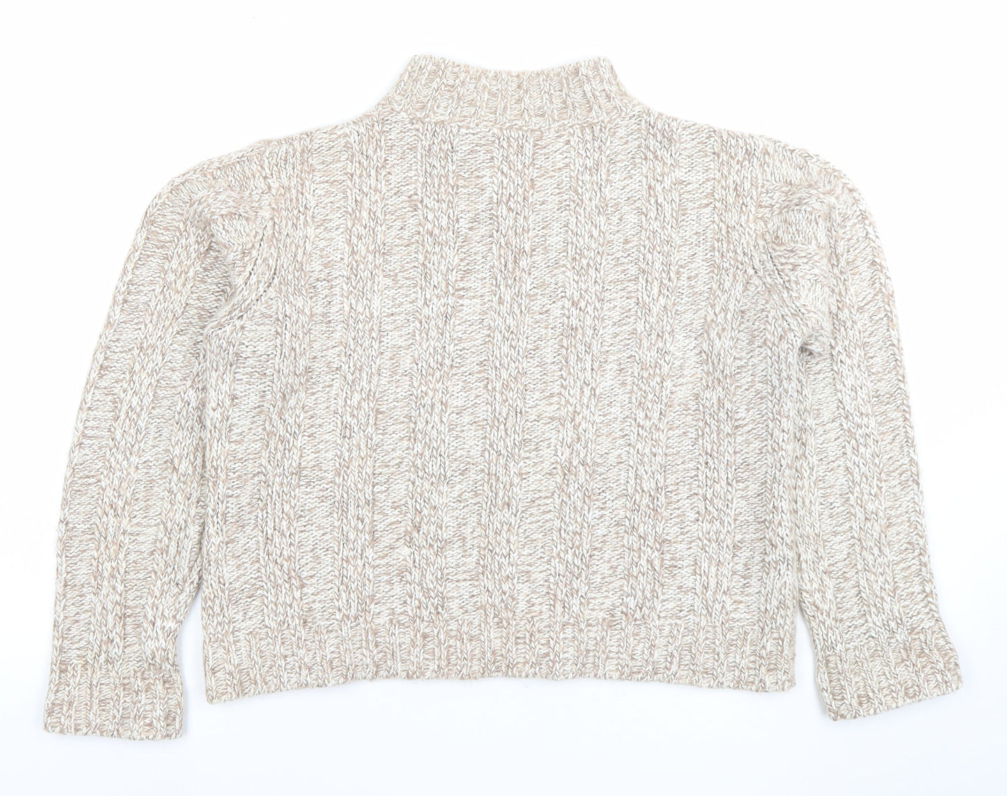 Womens UK Size 18 Papaya Beige Pullover Jumper