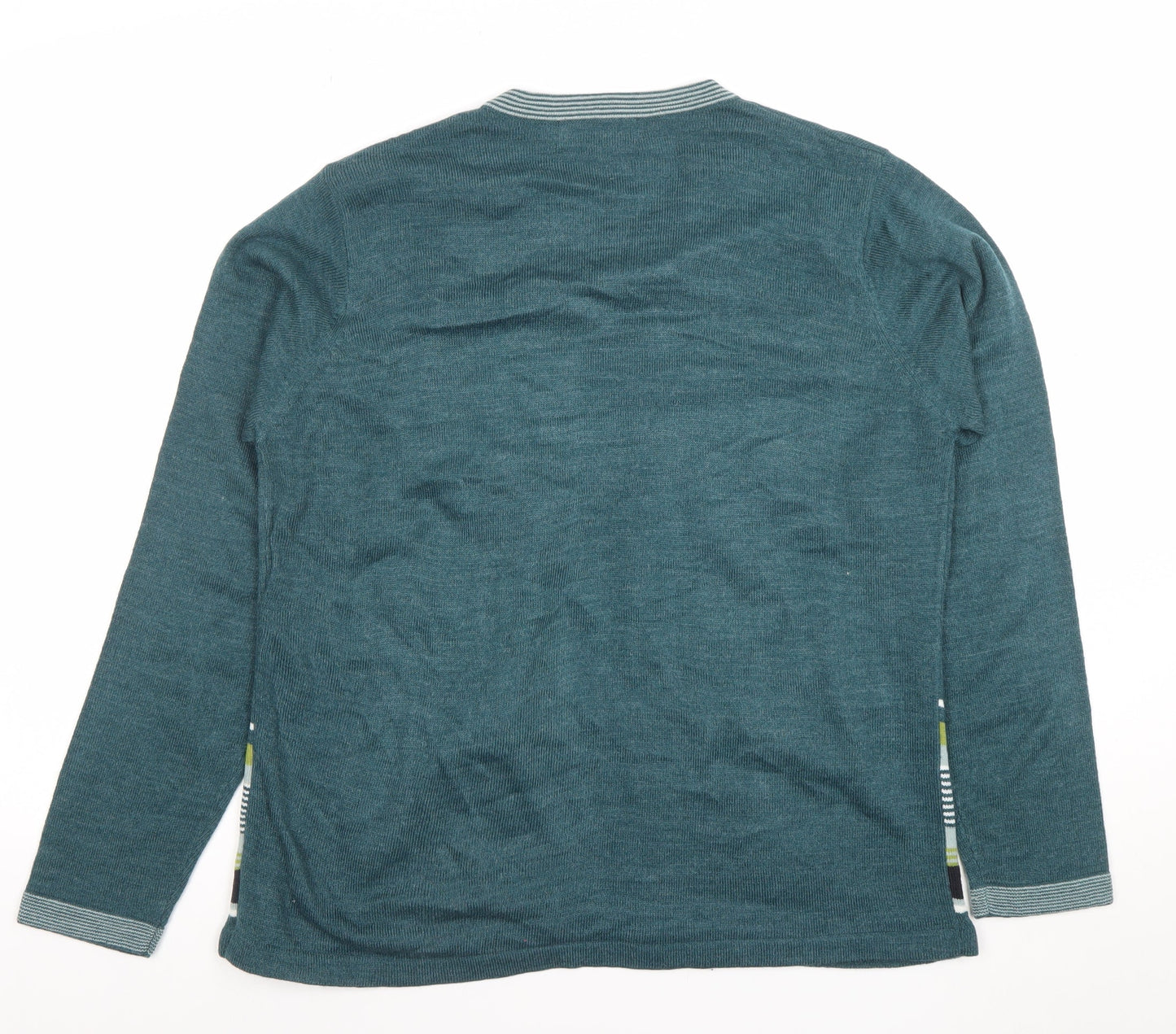 Womens UK Size M Honor Millburn Green Cardigan Jumper