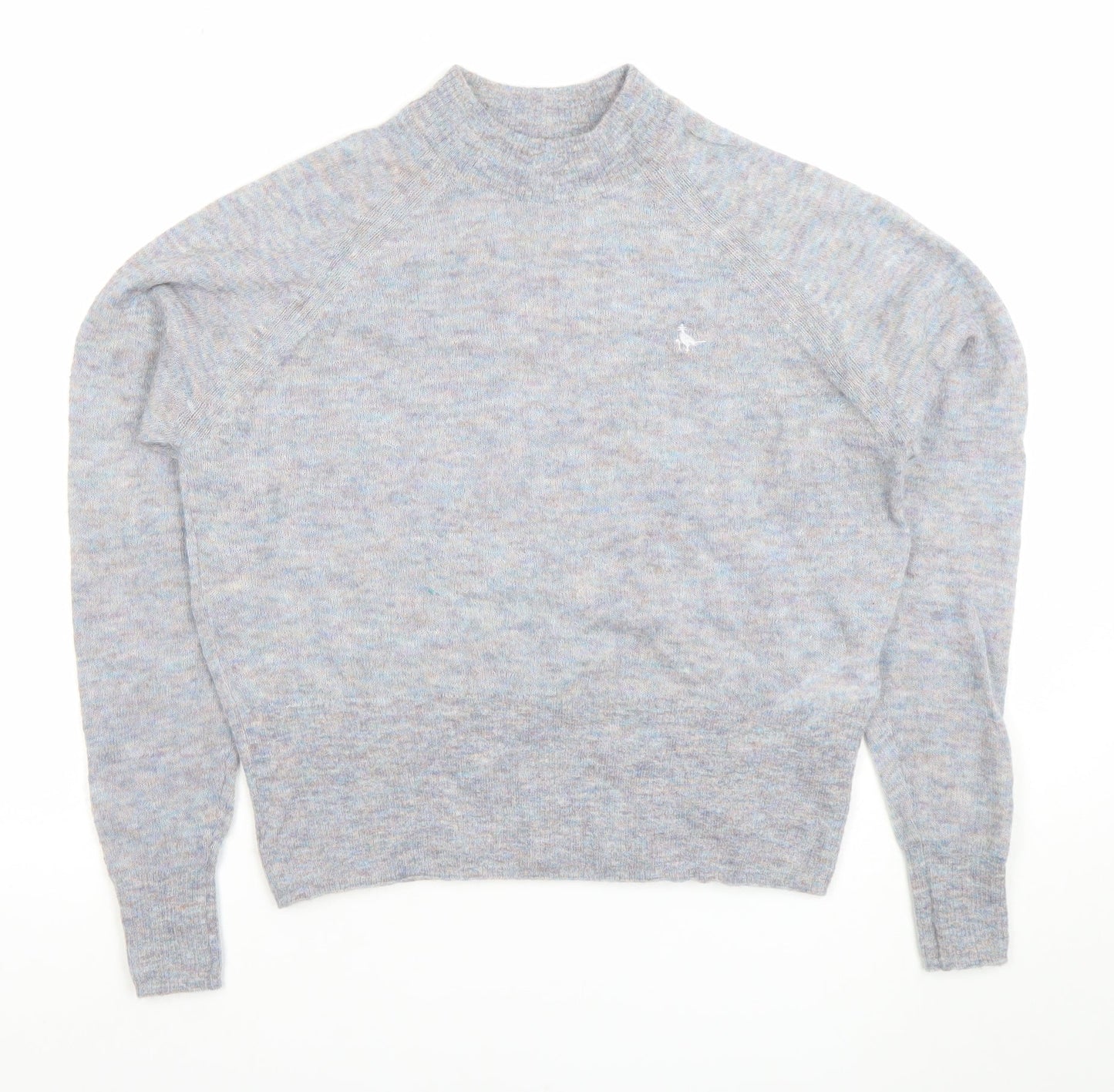 Womens UK Size 10 Jack Wills Grey Pullover Jumper