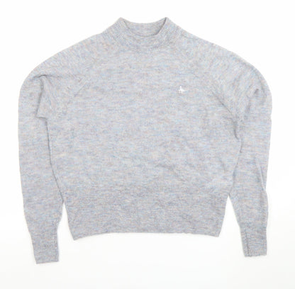 Womens UK Size 10 Jack Wills Grey Pullover Jumper