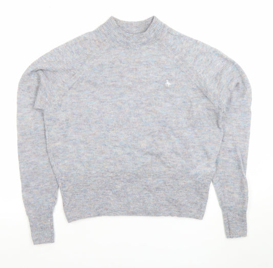 Womens UK Size 10 Jack Wills Grey Pullover Jumper