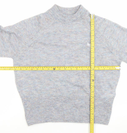 Womens UK Size 10 Jack Wills Grey Pullover Jumper