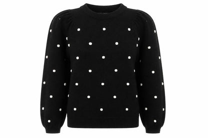 Unisex Adults UK Size M Dorothy Perkins Black Pullover Jumper
