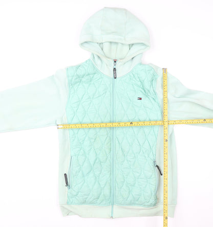 Womens UK Size 2XL Tommy Hilfiger Green Puffer Jacket