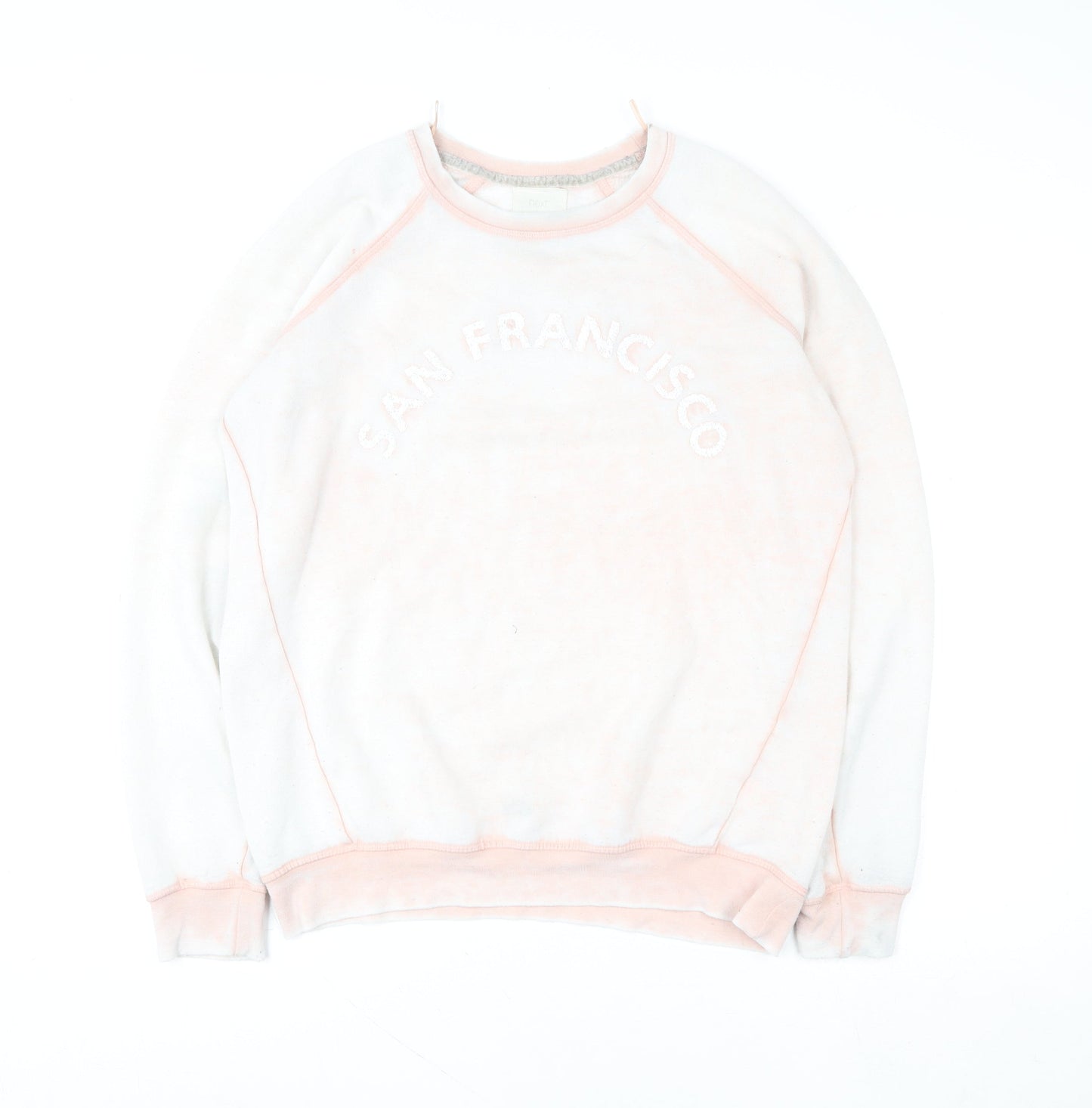 Womens UK Size 8 NEXT Pink Pullover Sweatshirt
