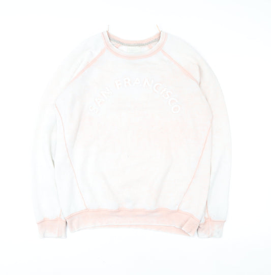 Womens UK Size 8 NEXT Pink Pullover Sweatshirt