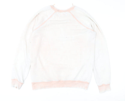 Womens UK Size 8 NEXT Pink Pullover Sweatshirt