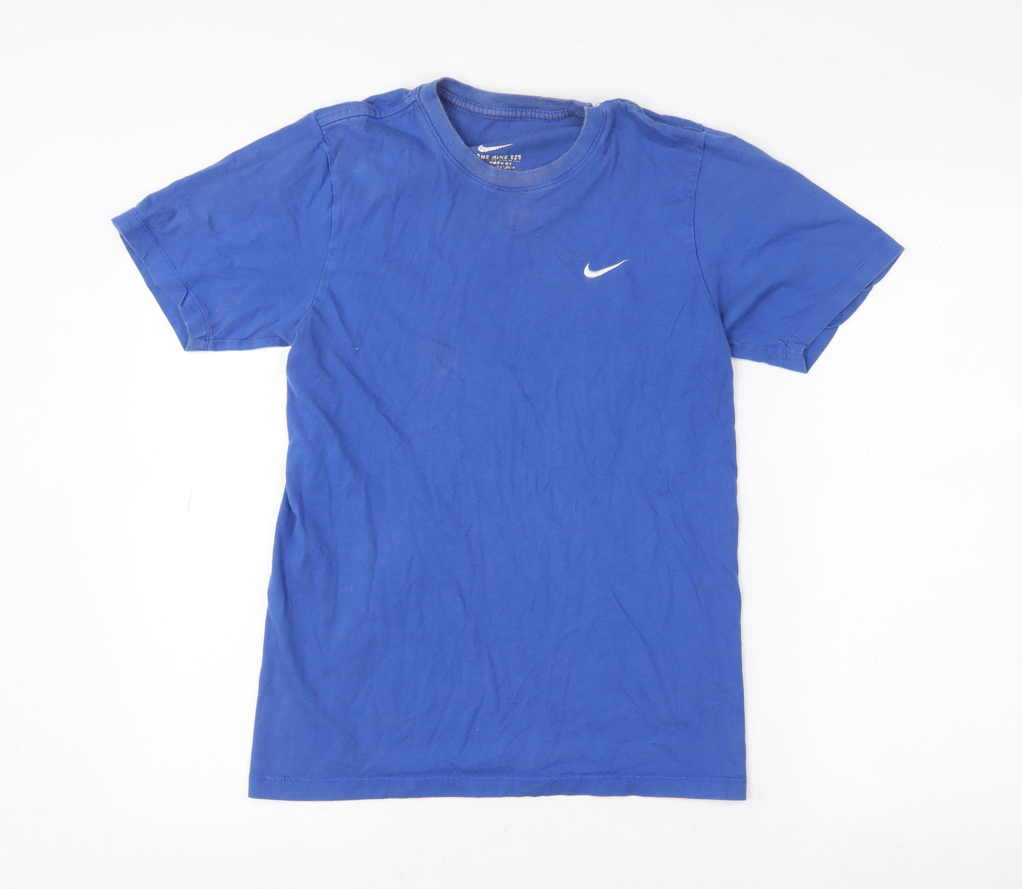 Mens UK Size S Nike Blue Gym & Training Running & Jogging T-Shirt