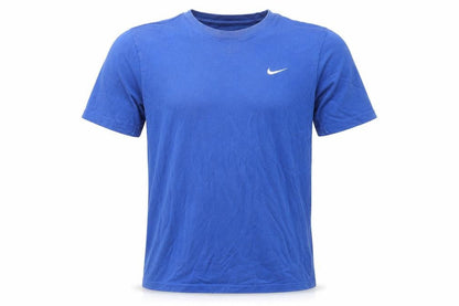 Mens UK Size S Nike Blue Gym & Training Running & Jogging T-Shirt