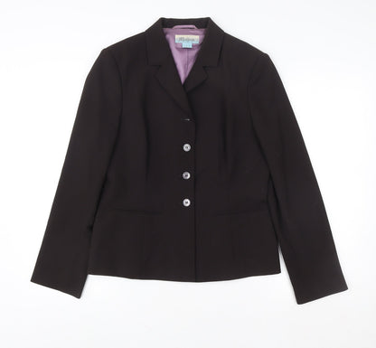 Womens UK Size 12 Monsoon Regular Black Blazer