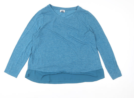 Old Navy Women’s Blue Long Sleeve Tunic Top Size XL