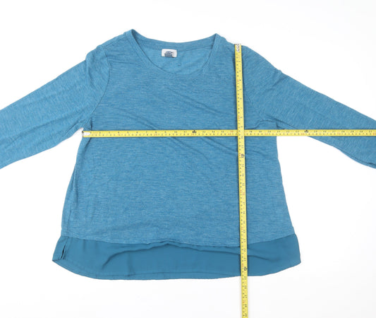 Old Navy Women’s Blue Long Sleeve Tunic Top Size XL