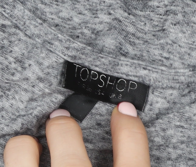 Womens UK Size 8 Topshop Fit & Flare Dress