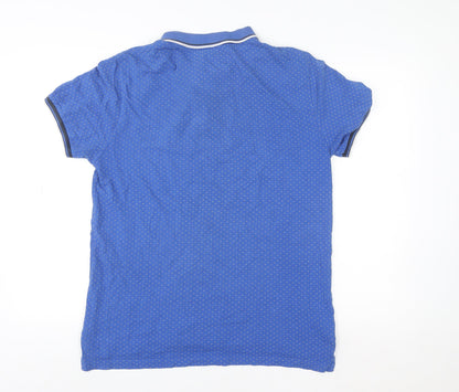 Mens UK Size L Le Shark Cotton Polo Shirt