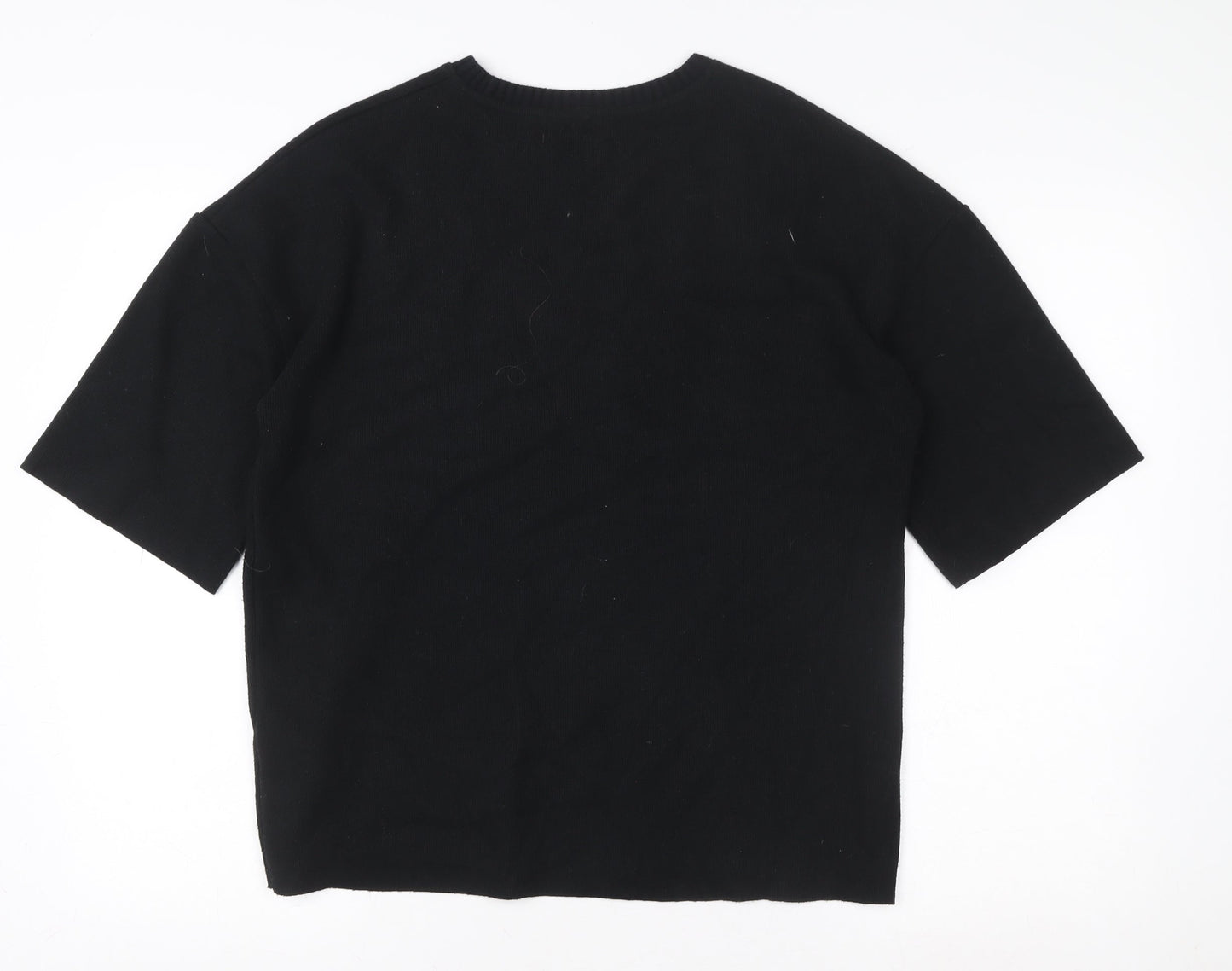 Womens UK Size 10 Marks and Spencer Black Pullover Sweatshirt