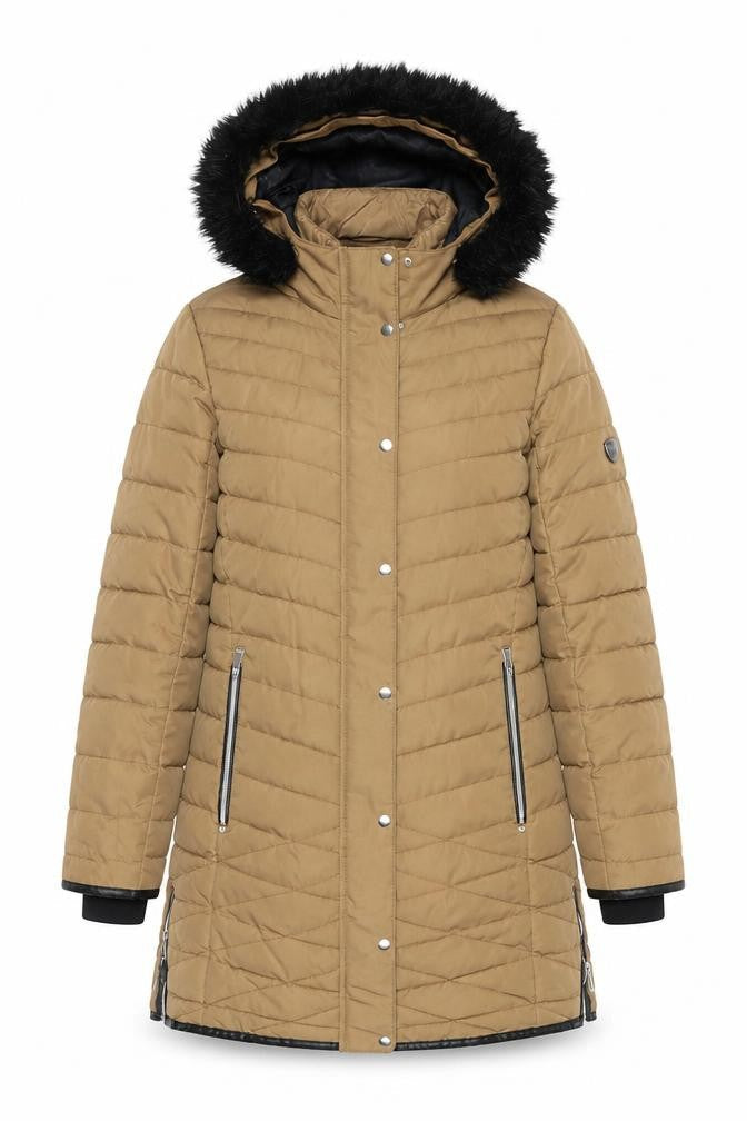 Womens UK Size 8 Dare 2B Beige Puffer Jacket