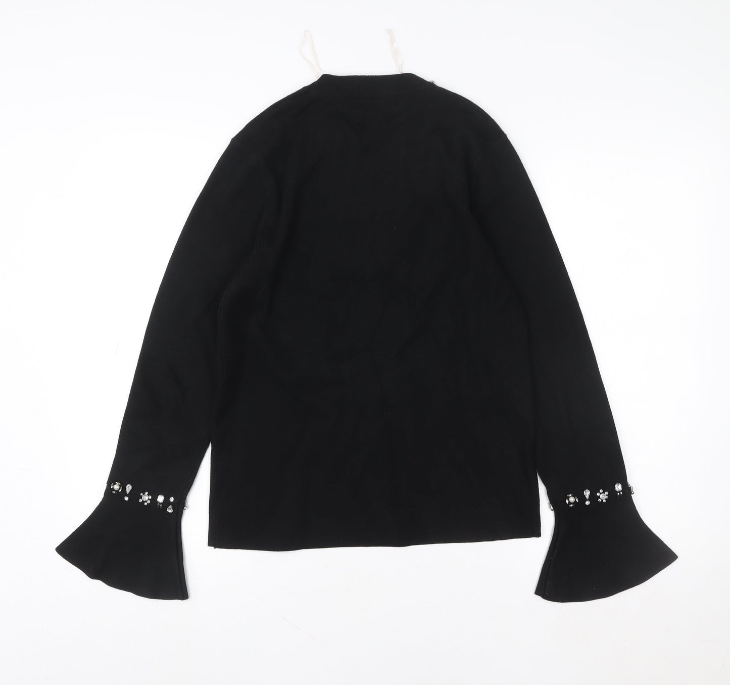 Womens UK Size 12 Rant & Rave Black Basic Blouse