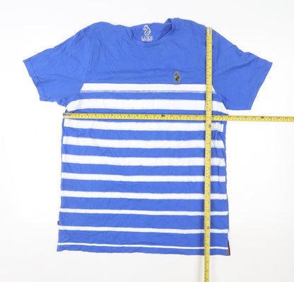 Mens UK Size L Luke Sport Blue  T-Shirt