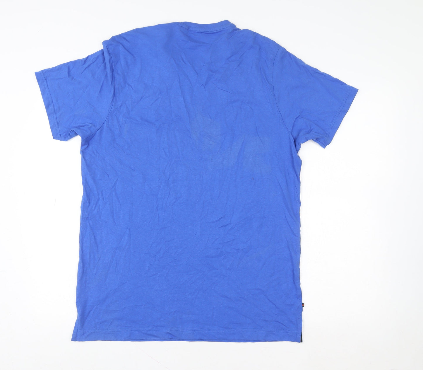 Mens UK Size L Luke Sport Blue  T-Shirt