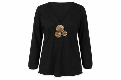 Womens UK Size 12 Boden Black Tunic Blouse