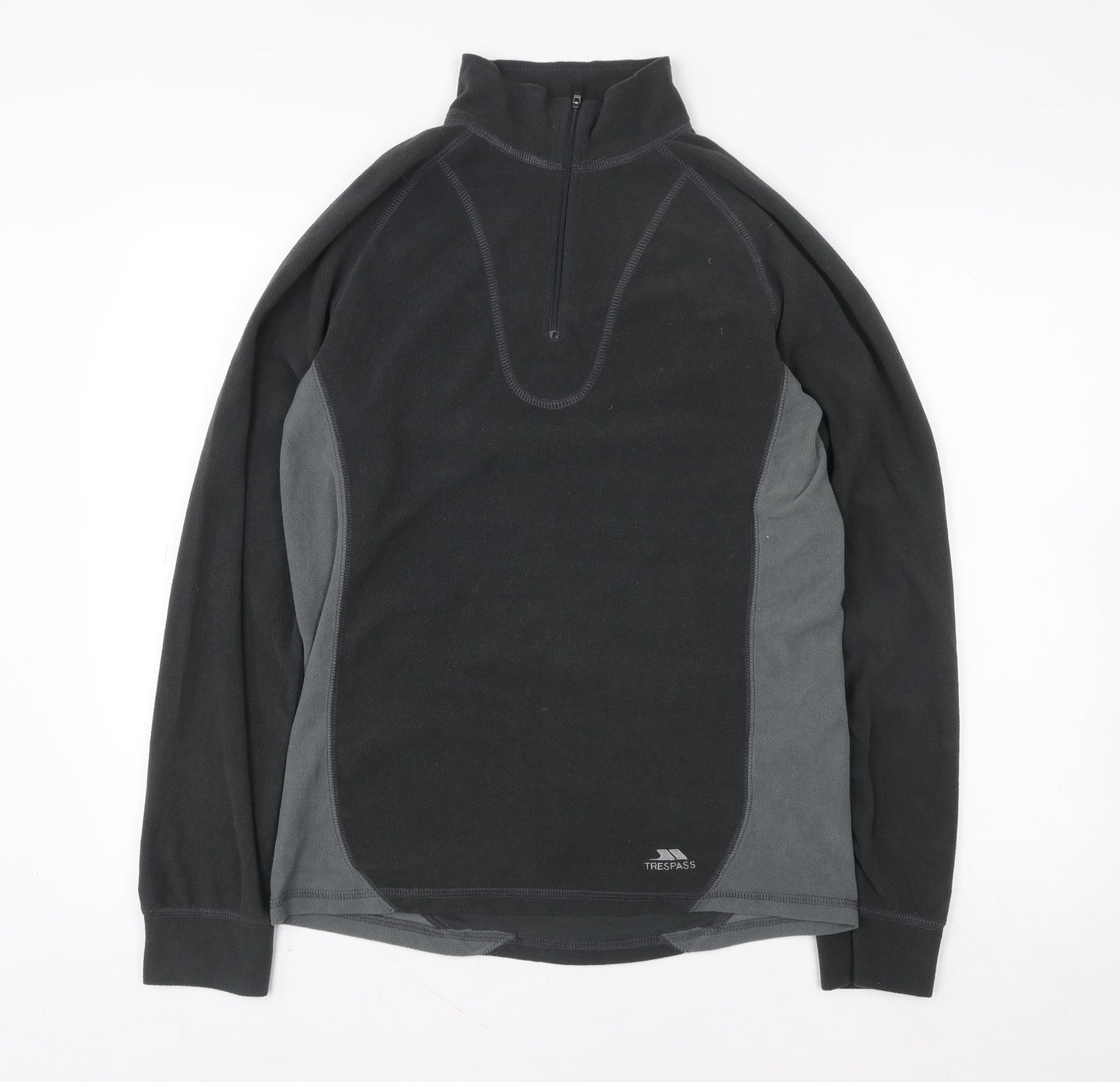 Mens UK Size M Trespass Black Pullover Sweatshirt