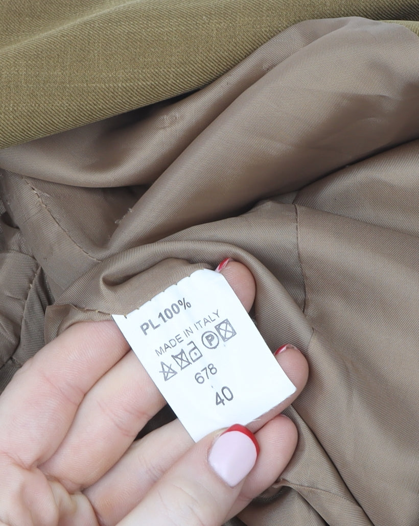 Womens UK Size 12 Anna Rossi Regular Brown Blazer