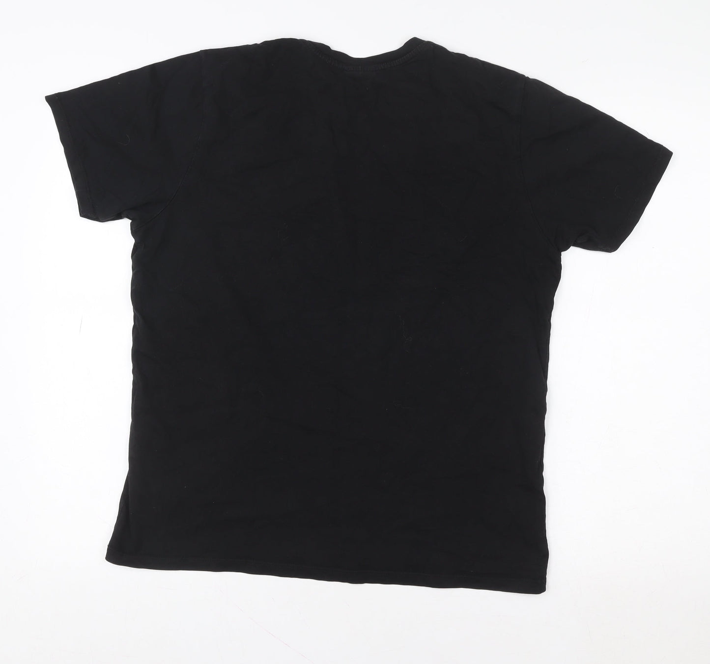 Mens UK Size M Premium Black  T-Shirt