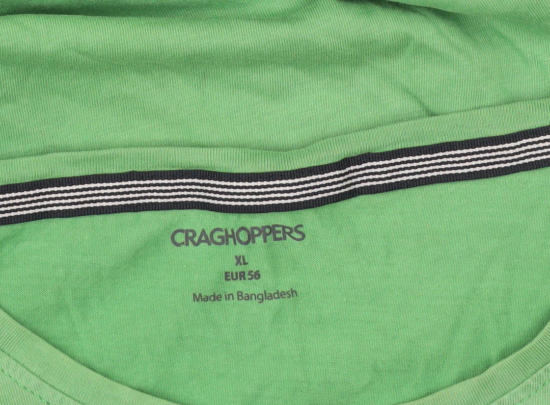 Mens UK Size XL Craghoppers Green  T-Shirt