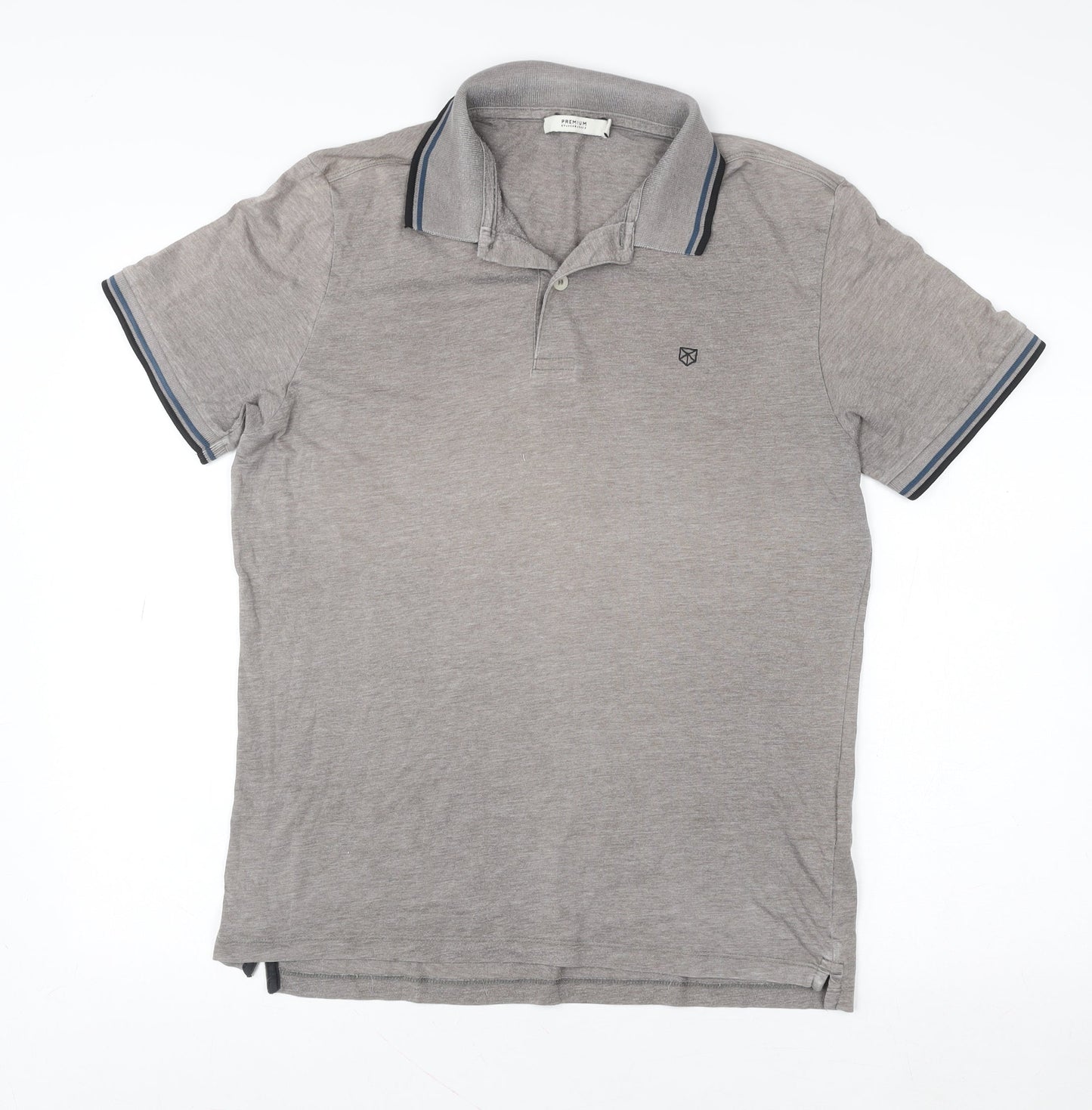 Mens UK Size M JACK & JONES Cotton Polo Shirt