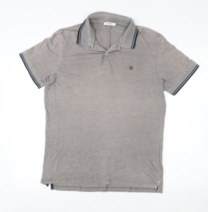 Mens UK Size M JACK & JONES Cotton Polo Shirt