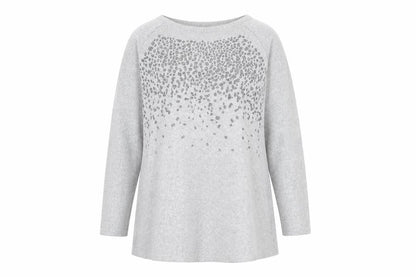 Womens UK Size 12 Marks and Spencer Grey Pullover Sweatshirt