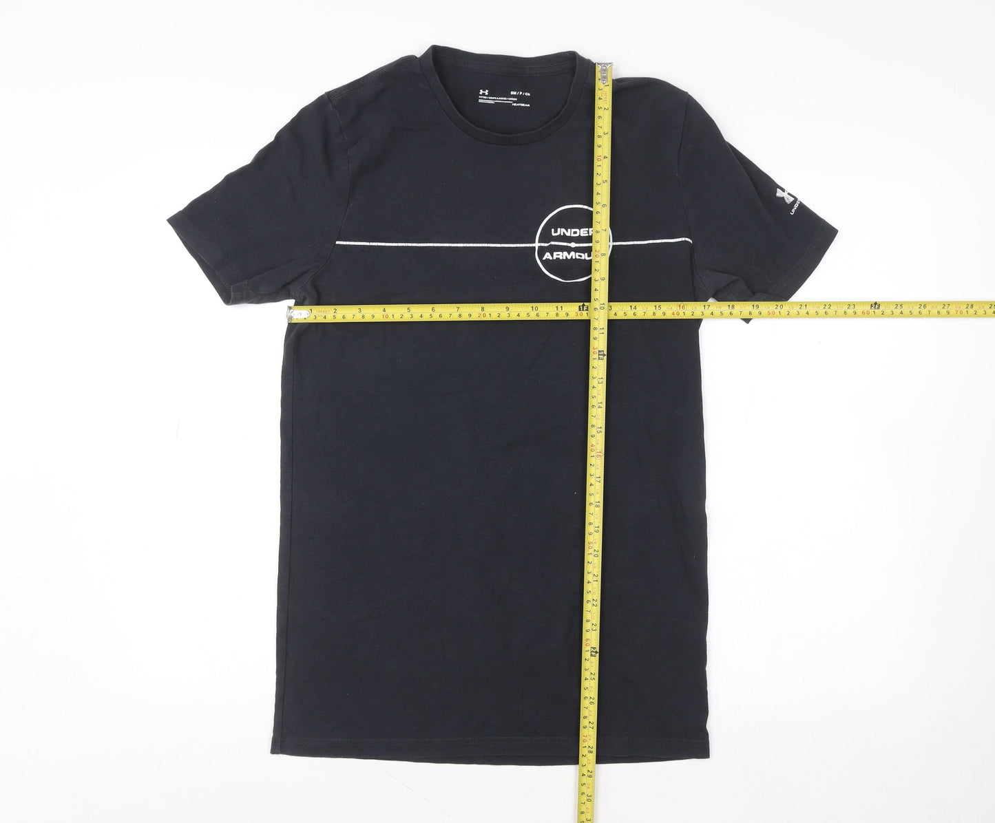 Mens UK Size S Under armour Black  T-Shirt