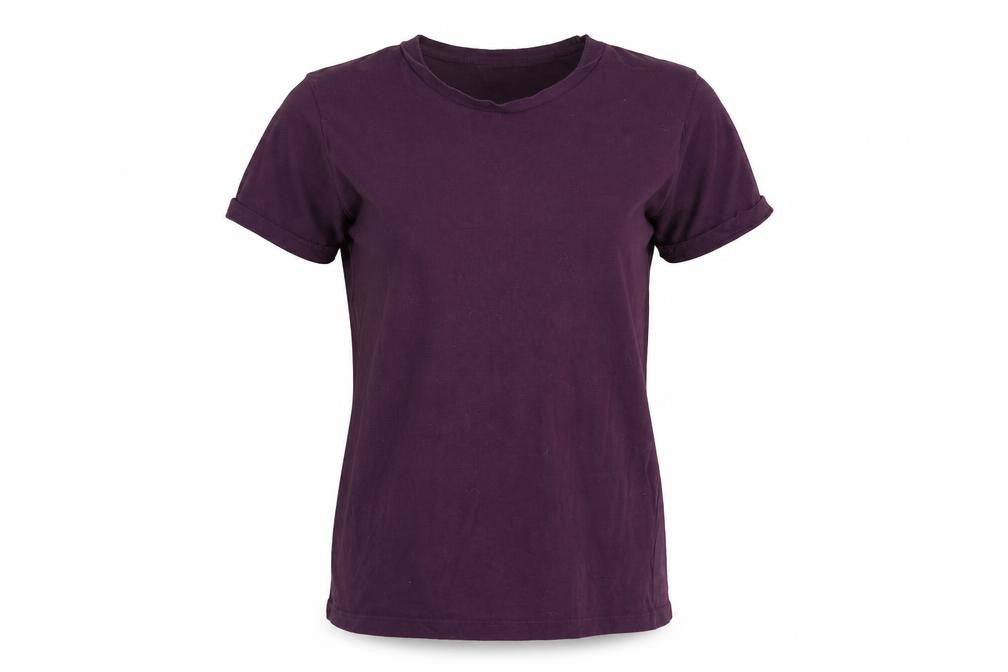 Womens UK Size M ASOS Purple Basic T-Shirt