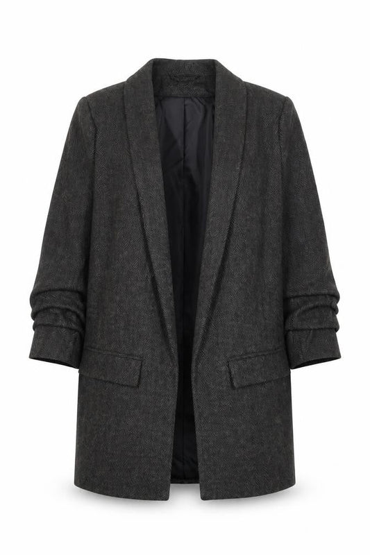 Womens UK Size 8 Primark Regular Grey Blazer