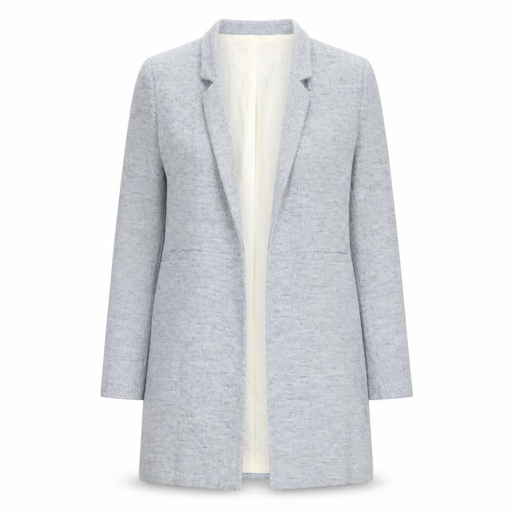 Womens UK Size 8 Zara Regular Blue Blazer