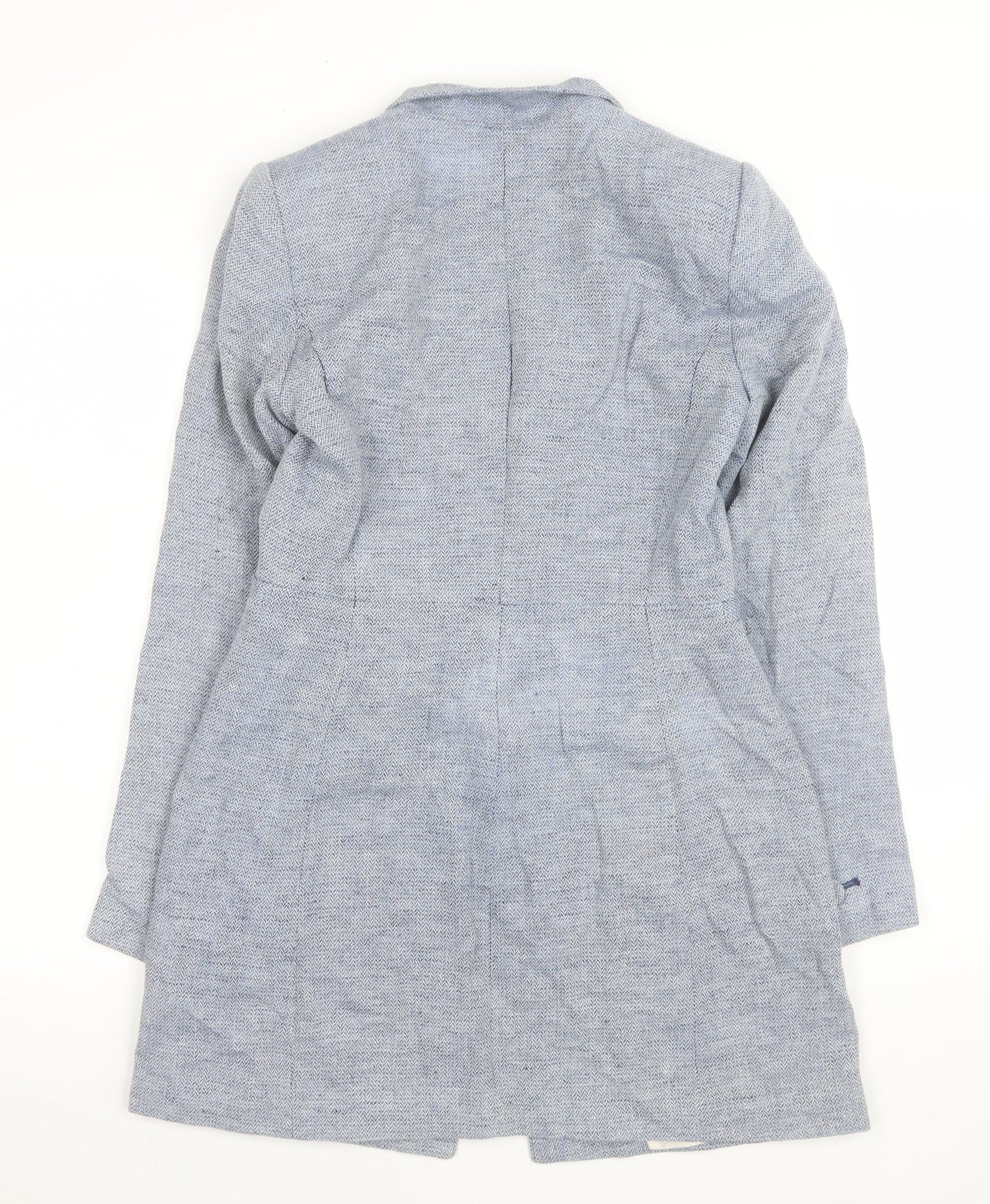 Womens UK Size 8 Zara Regular Blue Blazer