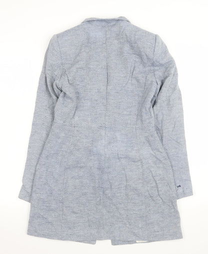 Womens UK Size 8 Zara Regular Blue Blazer