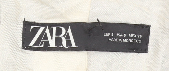 Womens UK Size 8 Zara Regular Blue Blazer