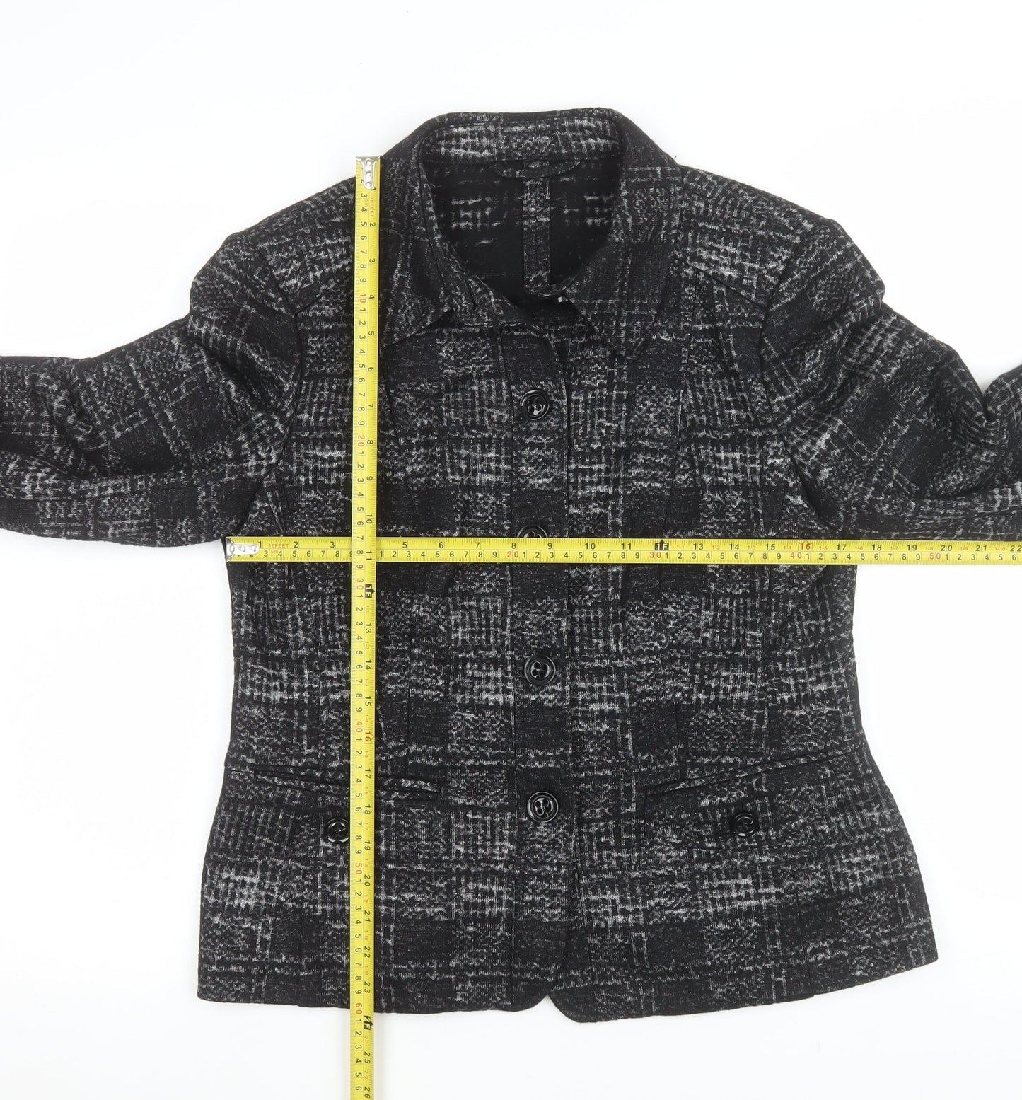 Womens UK Size 14 Basler Regular Black Blazer