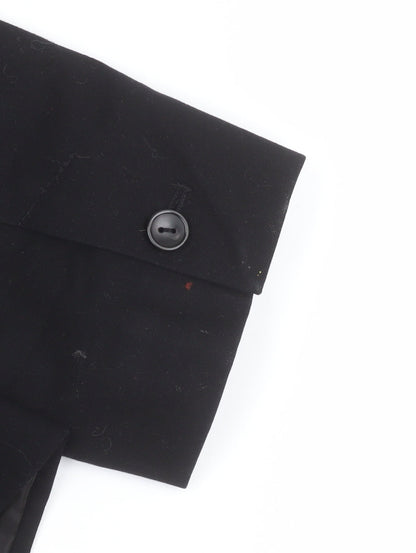 Zara Women Black Size 12 Single-Breasted Blazer Jacket