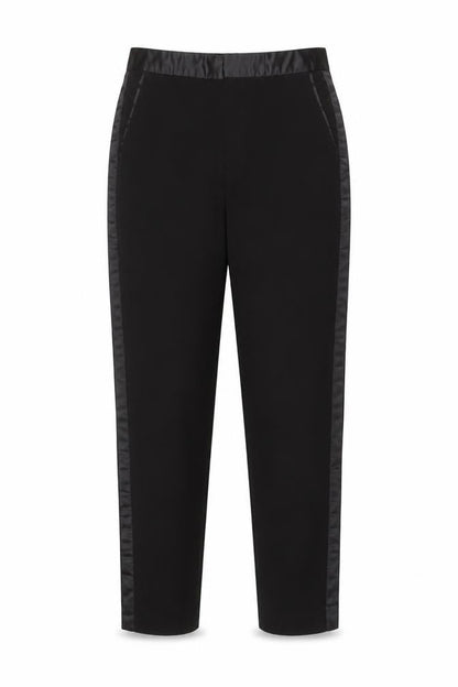 Womens UK Size 10 Zara Slim Fit Business Casual Formal Black Trousers