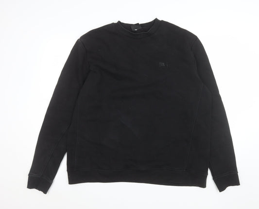 Mens UK Size 2XL Everlast Black Pullover Sweatshirt